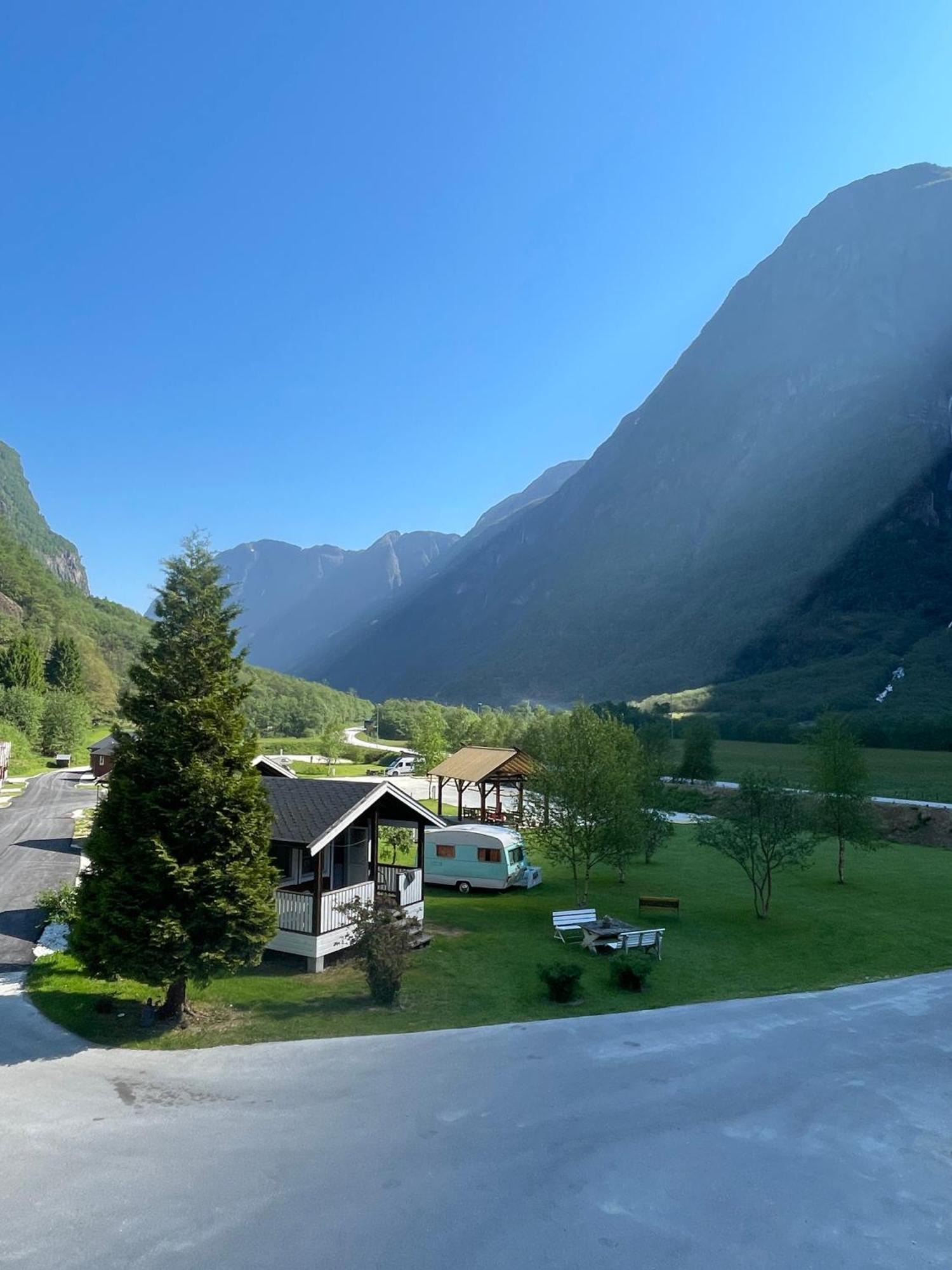 Gudvangen Camping Exterior foto